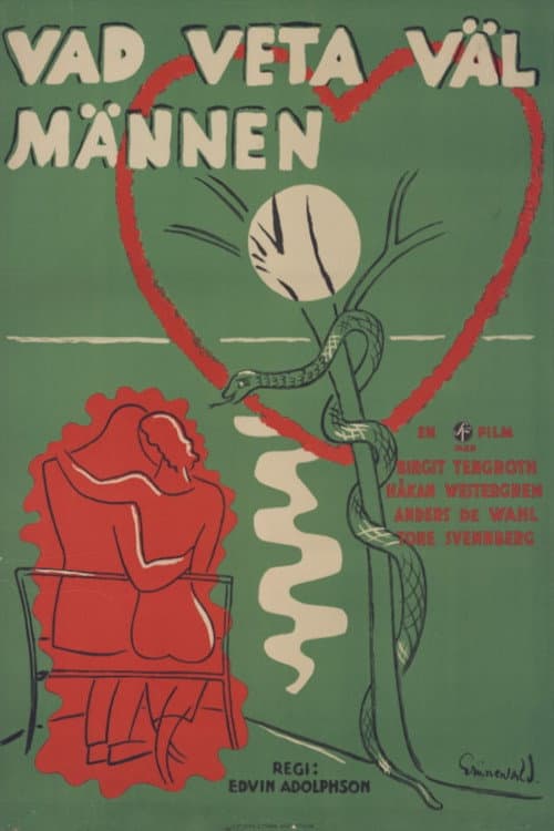 Постер: Vad veta väl männen?