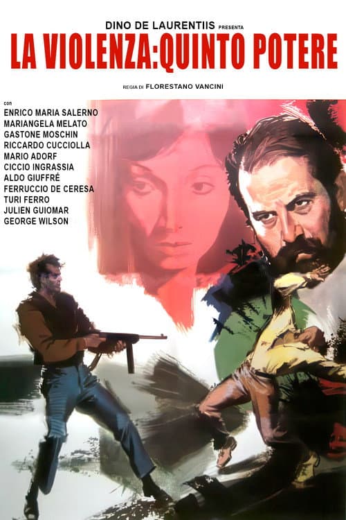 Постер: La violenza: Quinto potere