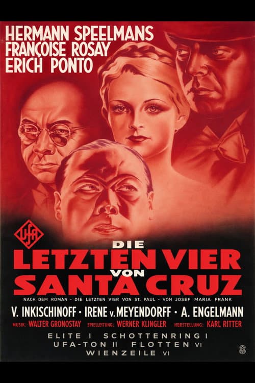 Постер: Die letzten vier von Santa Cruz