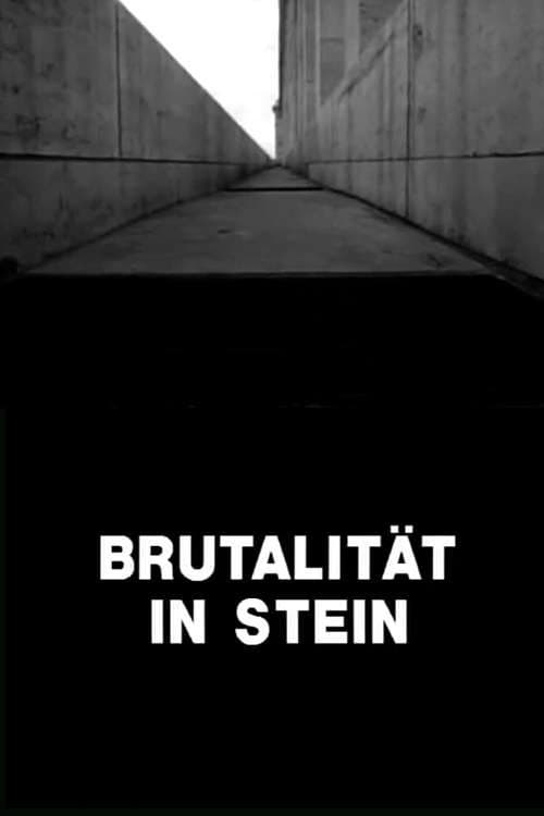 Постер: Brutalität in Stein