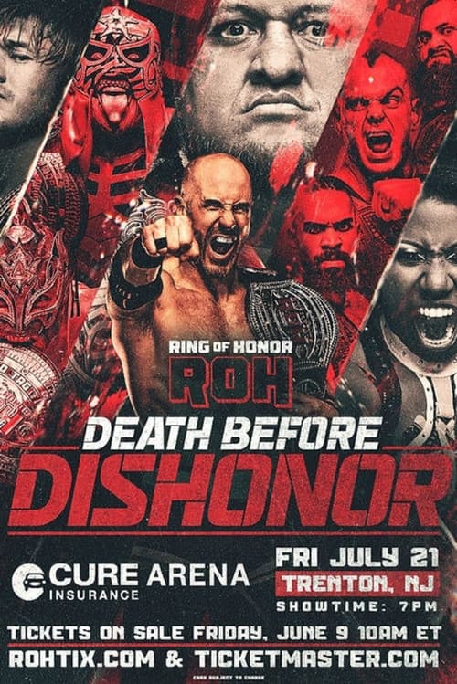 Постер: ROH: Death Before Dishonor 2023