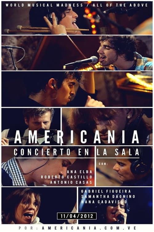 Постер: Americania - "Concierto En La Sala"