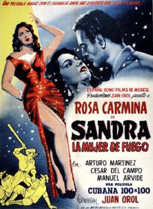 Постер: Sandra, la Mujer de Fuego