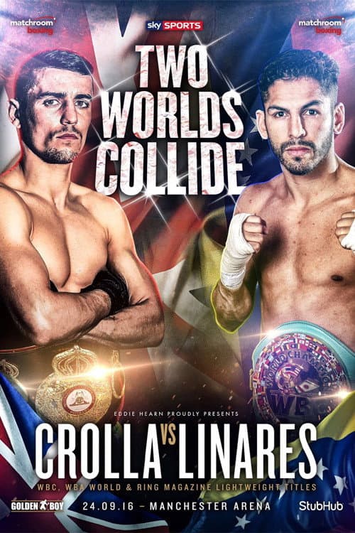 Постер: Anthony Crolla vs. Jorge Linares