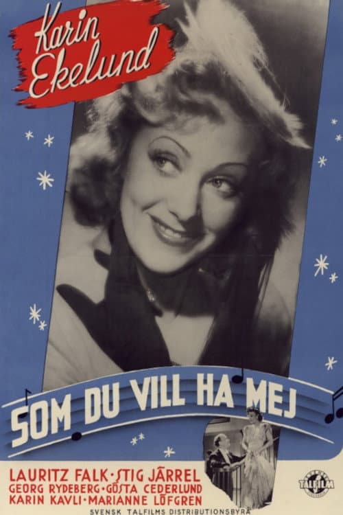 Постер: Som du vill ha mej