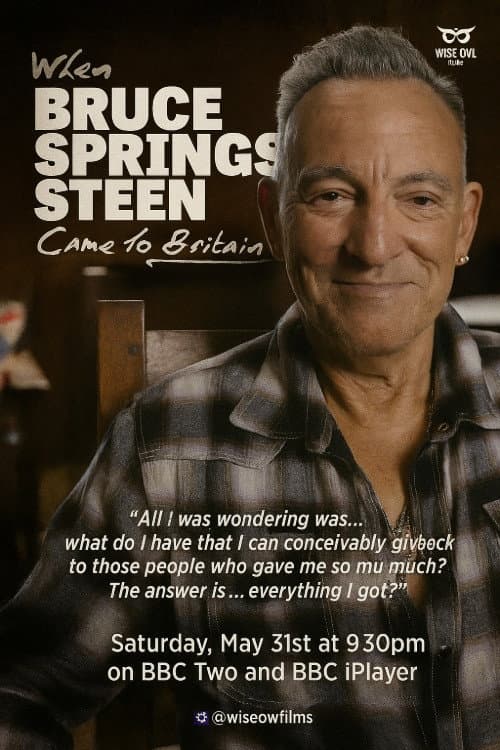 Постер: When Bruce Springsteen Came to Britain