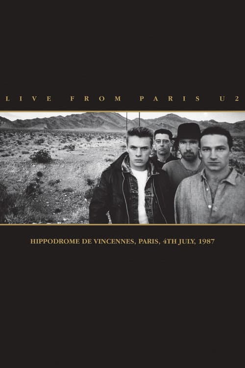 Постер: U2 Live from Paris