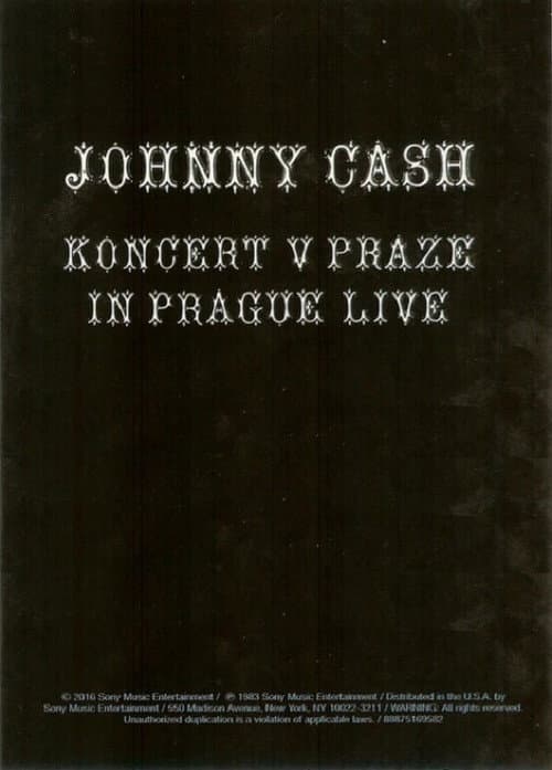 Постер: Johnny Cash: Live in Prague