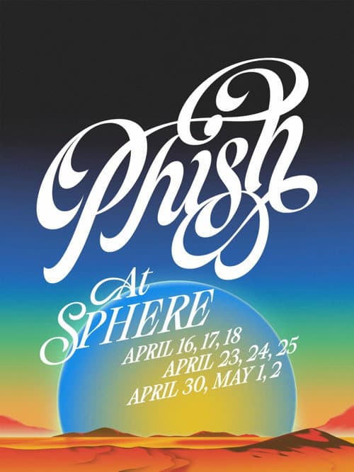 Постер: PHISH: 2026-05-02 SPHERE LAS VEGAS, NV