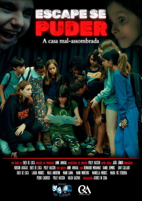 Постер: Escape se Puder: A casa mal-assombrada