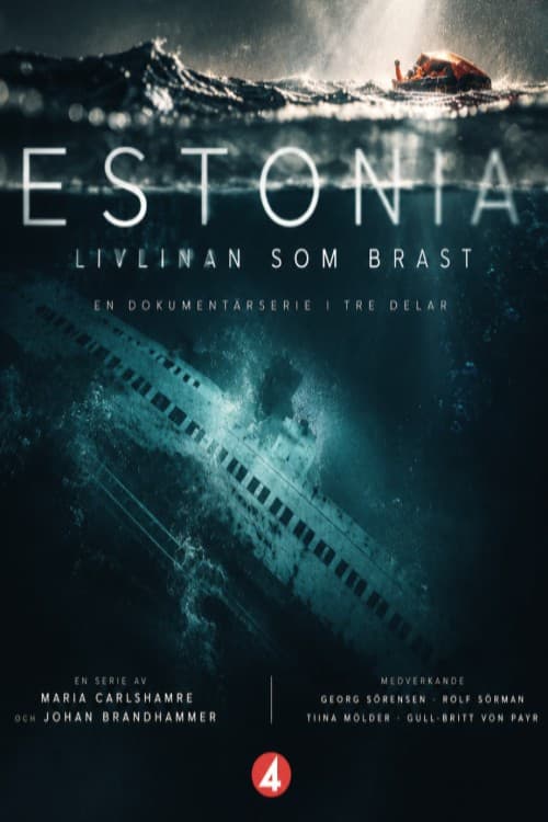 Постер: Estonia - Livlinan som brast
