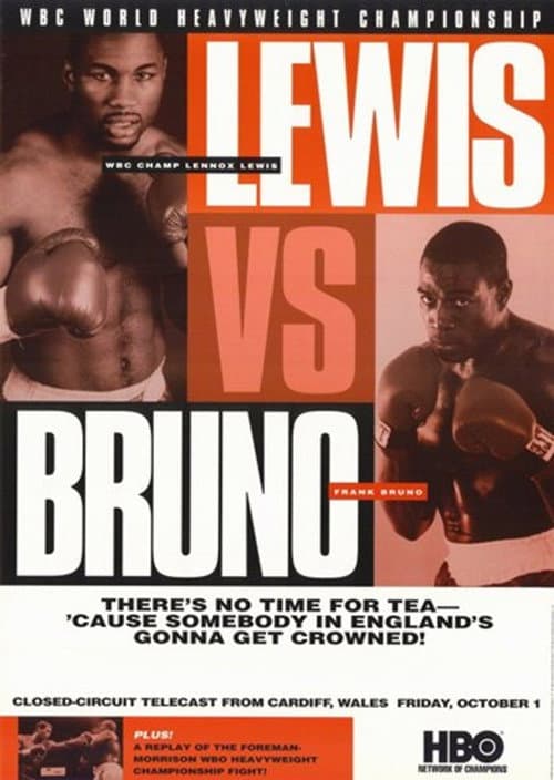 Постер: Lennox Lewis vs. Frank Bruno | WBC World Heavyweight Championship