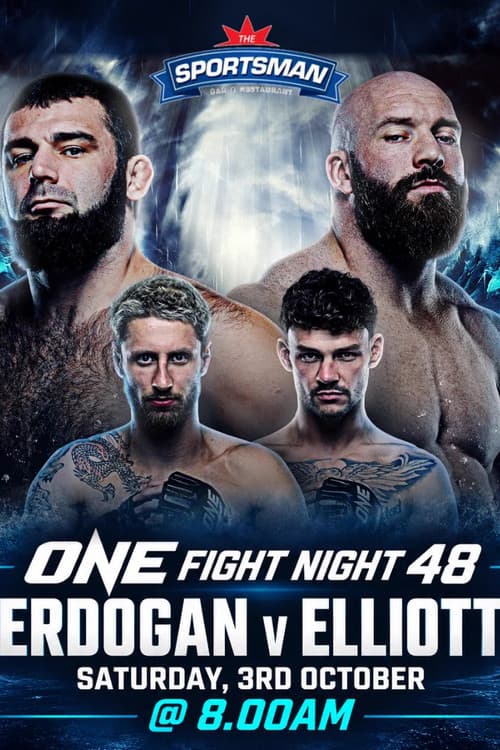 Постер: ONE Fight Night 48: Erdogan vs. Elliott