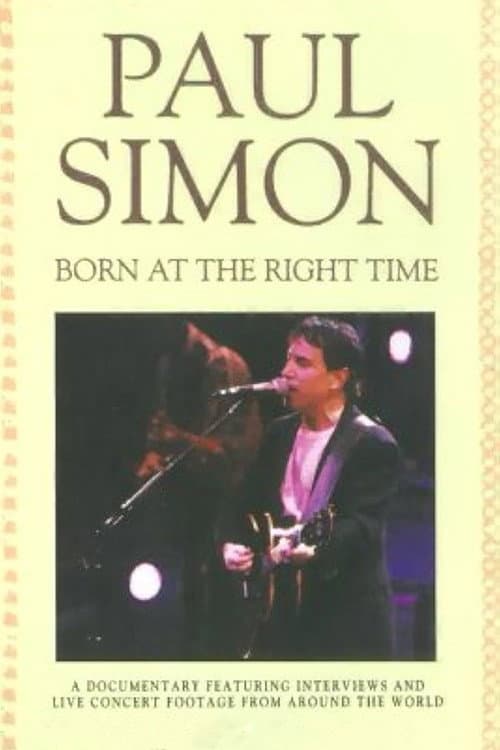 Постер: Paul Simon: Born at the Right Time