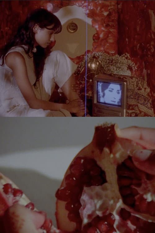Постер: what does it feel like to live inside a pomegranate?