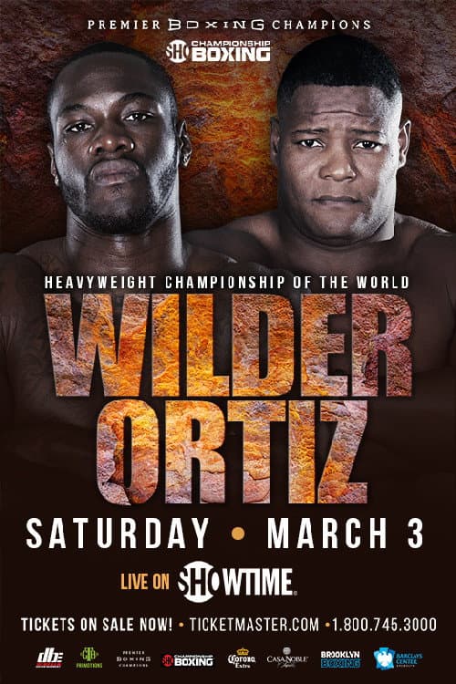 Постер: Deontay Wilder vs. Luis Ortiz
