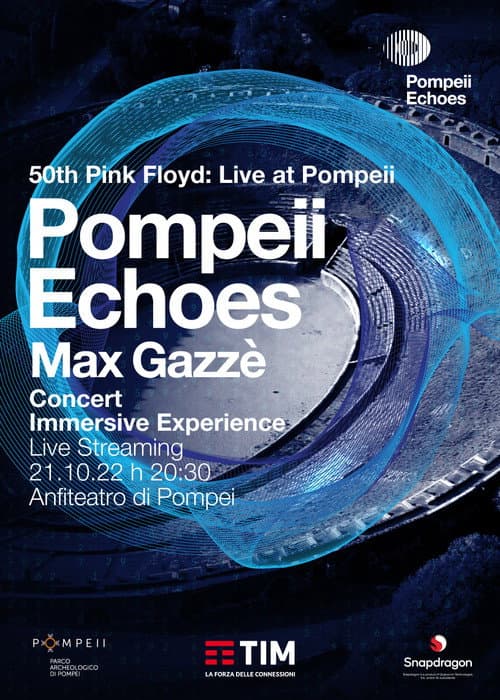Постер: Pompeii Echoes - Max Gazzè