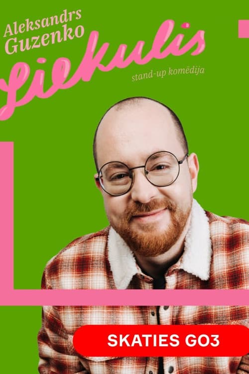 Постер: Liekulis. Aleksandra Guzenko stand-up izrāde