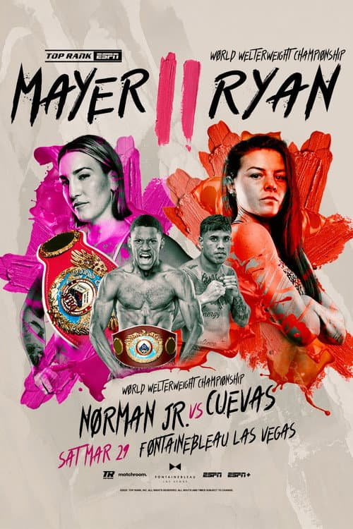 Постер: Mikaela Mayer vs. Sandy Ryan II