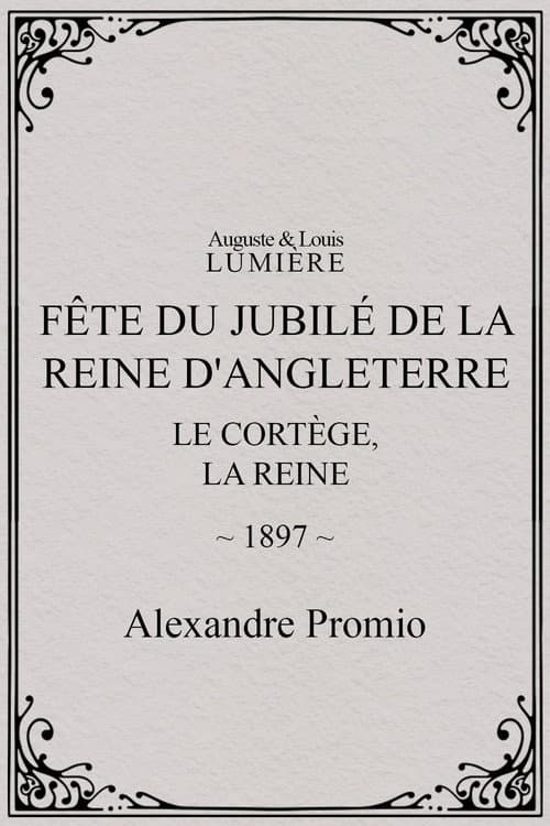 Постер: Fête du jubilé de la reine d'Angleterre : le cortège, la reine