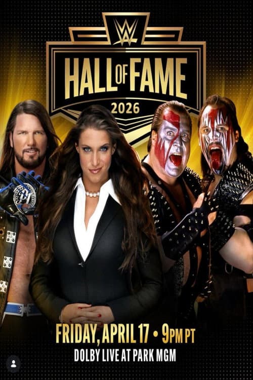 Постер: WWE Hall Of Fame 2026