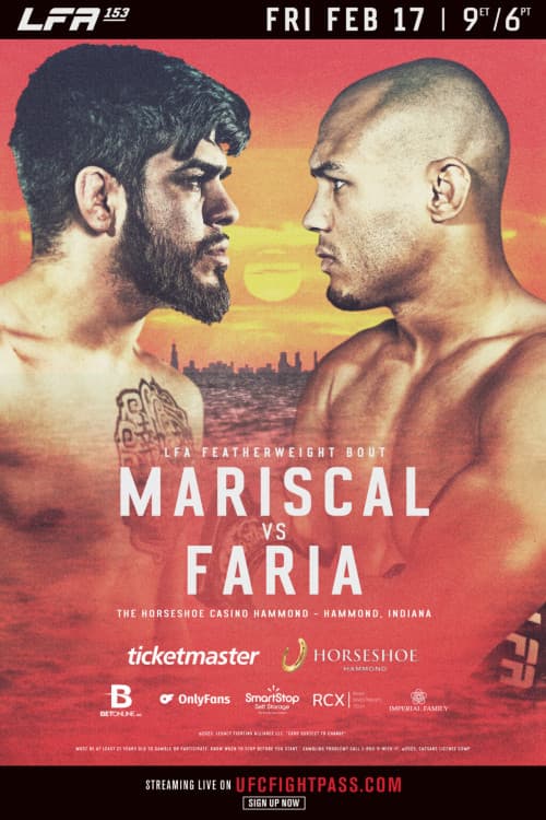 Постер: LFA 153: Mariscal vs. Faria