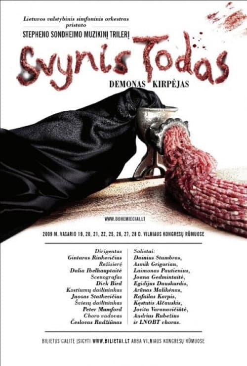 Постер: Sweeney Todd: the Demon Barber of Fleet Street