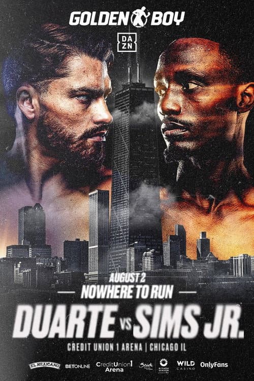 Постер: Oscar Duarte vs. Kenneth Sims Jr.