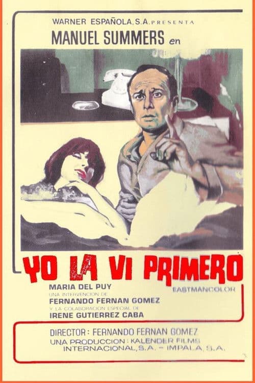 Постер: Yo la vi primero