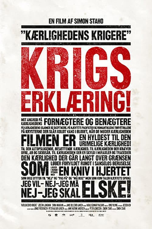 Постер: Kärlekens krigare