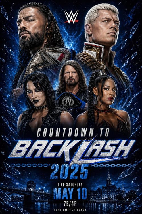 Постер: Countdown to WWE Backlash 2025