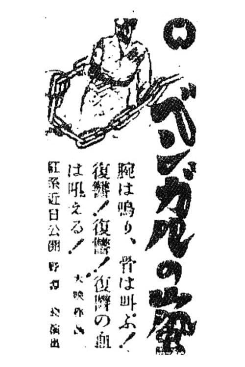 Постер: ベンガルの嵐