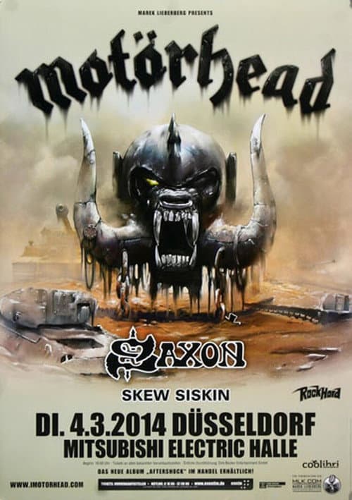 Постер: Motörhead – Aftershock In Düsseldorf 2014