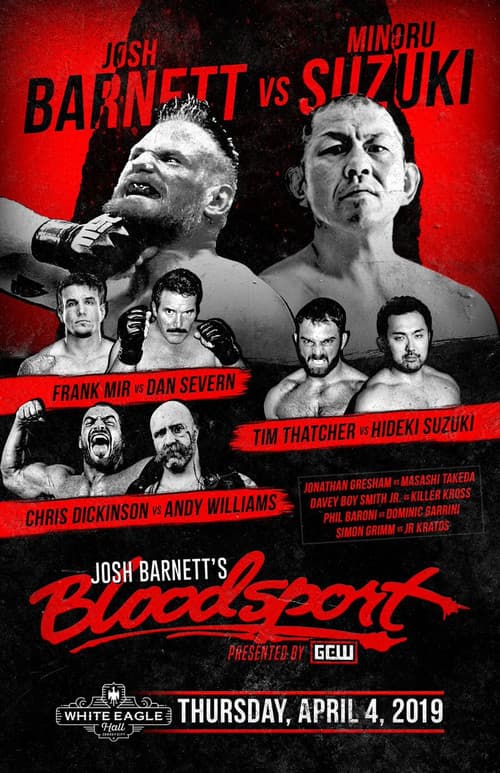 Постер: GCW: Josh Barnett’s Bloodsport