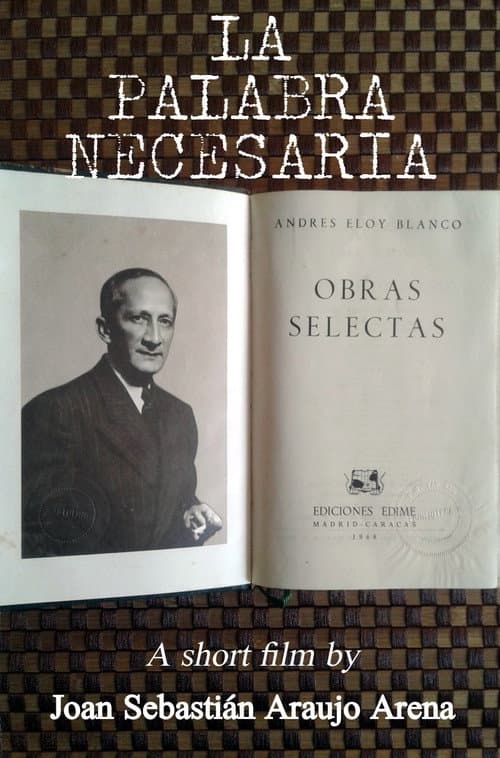 Постер: La palabra necesaria