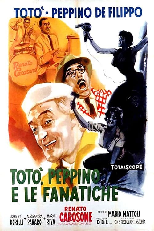Постер: Totò, Peppino e le fanatiche