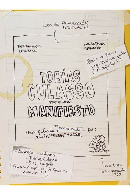 Постер: Tobías Culasso presenta: Manifiesto