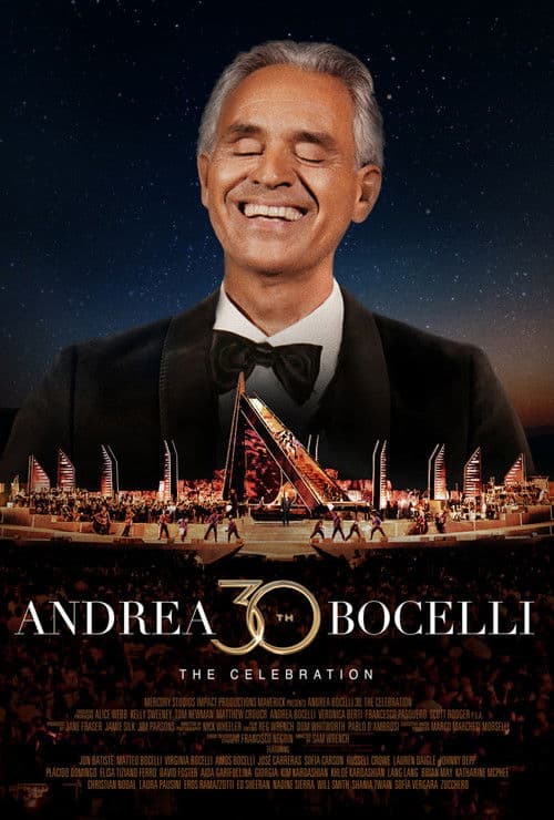 Постер: Andrea Bocelli - The Celebration:30th Anniversary