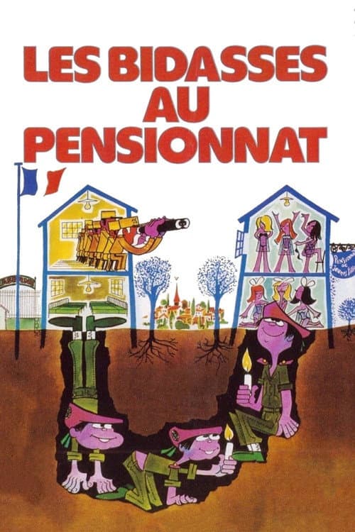 Постер: Les bidasses au pensionnat