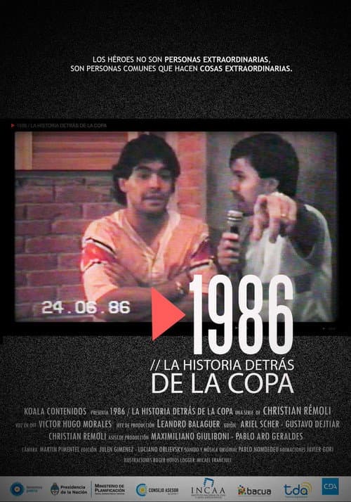 Постер: 1986. La historia detrás de la Copa