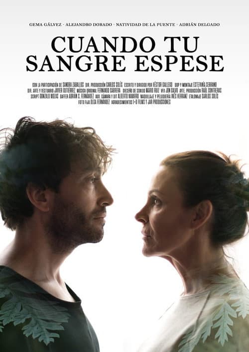 Постер: Cuando tu sangre espese