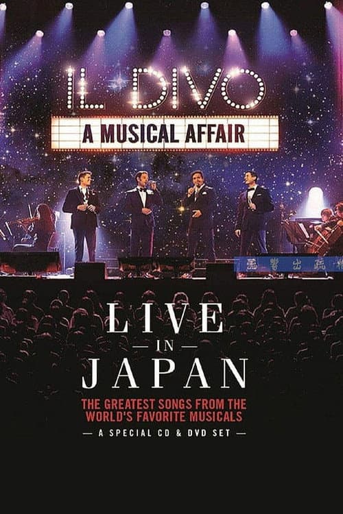 Постер: Il Divo: A Musical Affair - Live in Japan