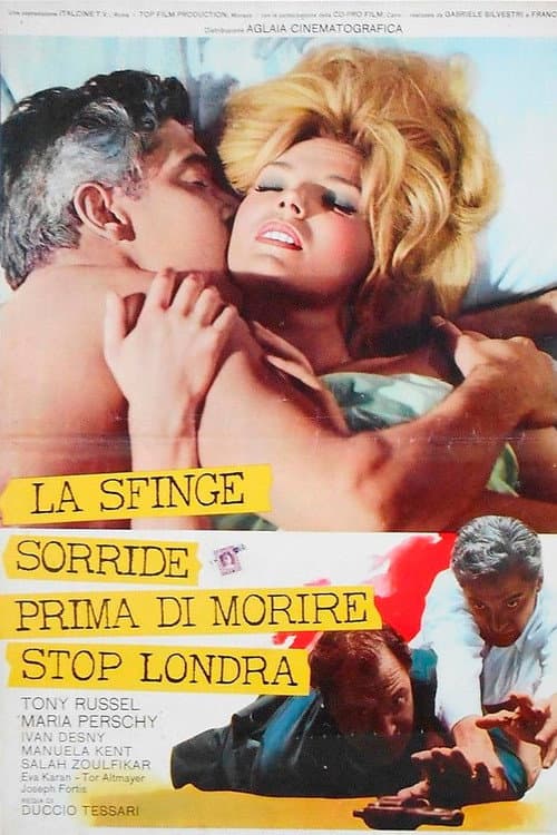 Постер: La sfinge sorride prima di morire - stop - Londra
