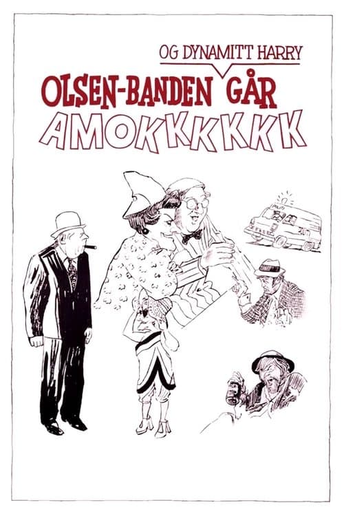 Постер: Olsenbanden og Dynamitt-Harry går amok
