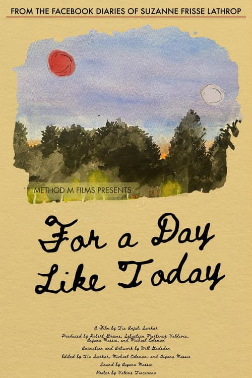 Постер: For a Day Like Today