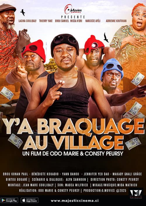 Постер: Y'a Braquage Au Village