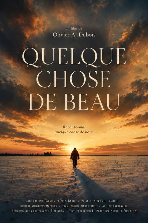 Постер: Something Beautiful - Quelque chose de beau