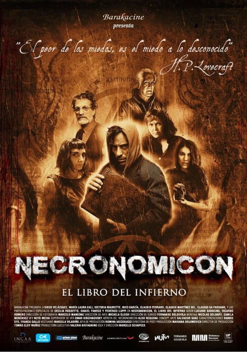 Постер: Necronomicón, el libro del infierno