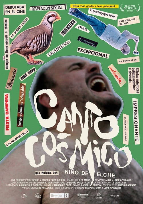 Постер: Canto Cósmico. Niño de Elche