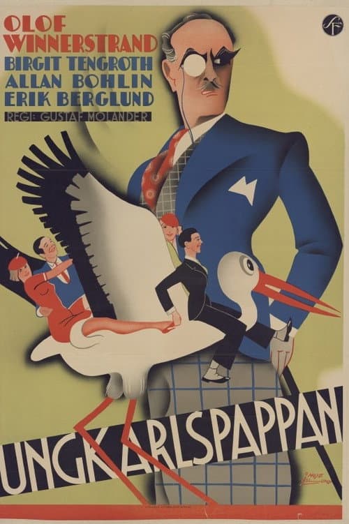 Постер: Ungkarlspappan